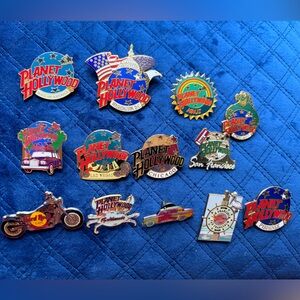 Vintage PLANET HOLLYWOOD pins